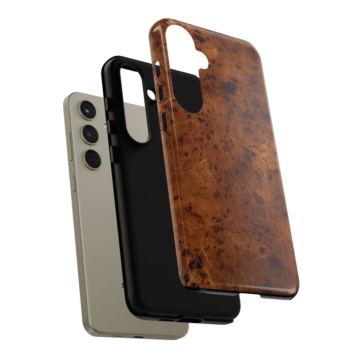 leather texture Tough Cases