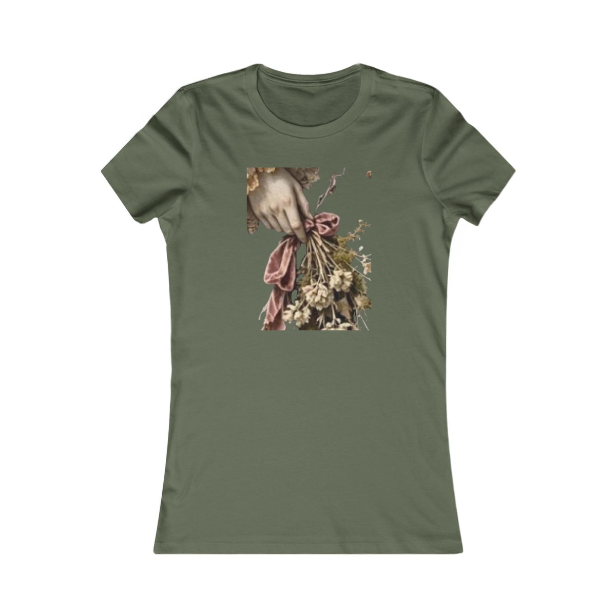 I Brought You Flowers Tee — Vintage Bouquet Graphic T-Shirt