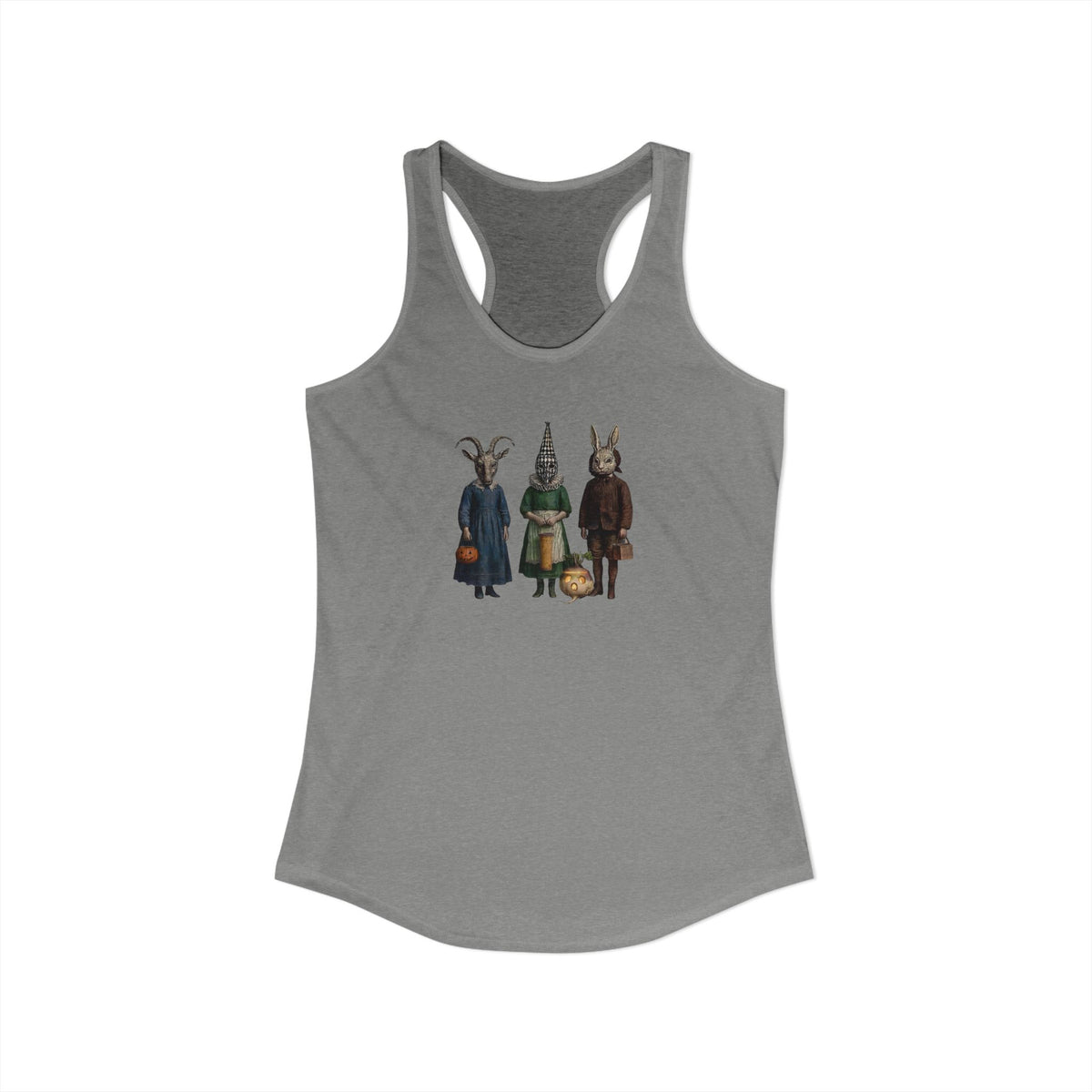 Victorian Halloween Masquerade - Women's Ideal Racerback Tank