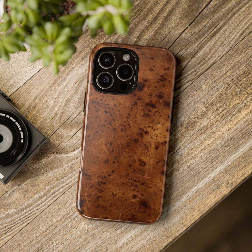 leather texture Tough Cases