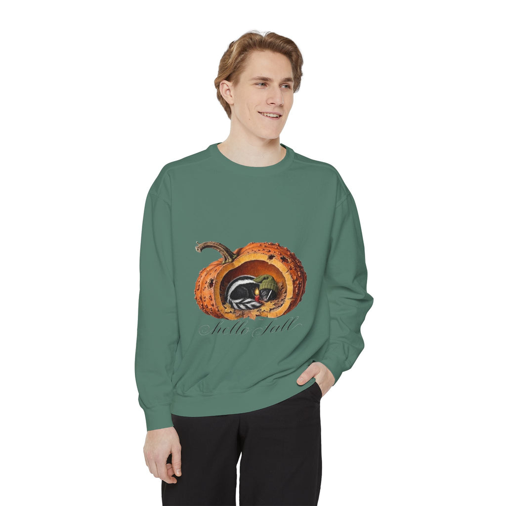 Skunkin Punkin Sweatshirt — Hello Fall Graphic Sweatshirt