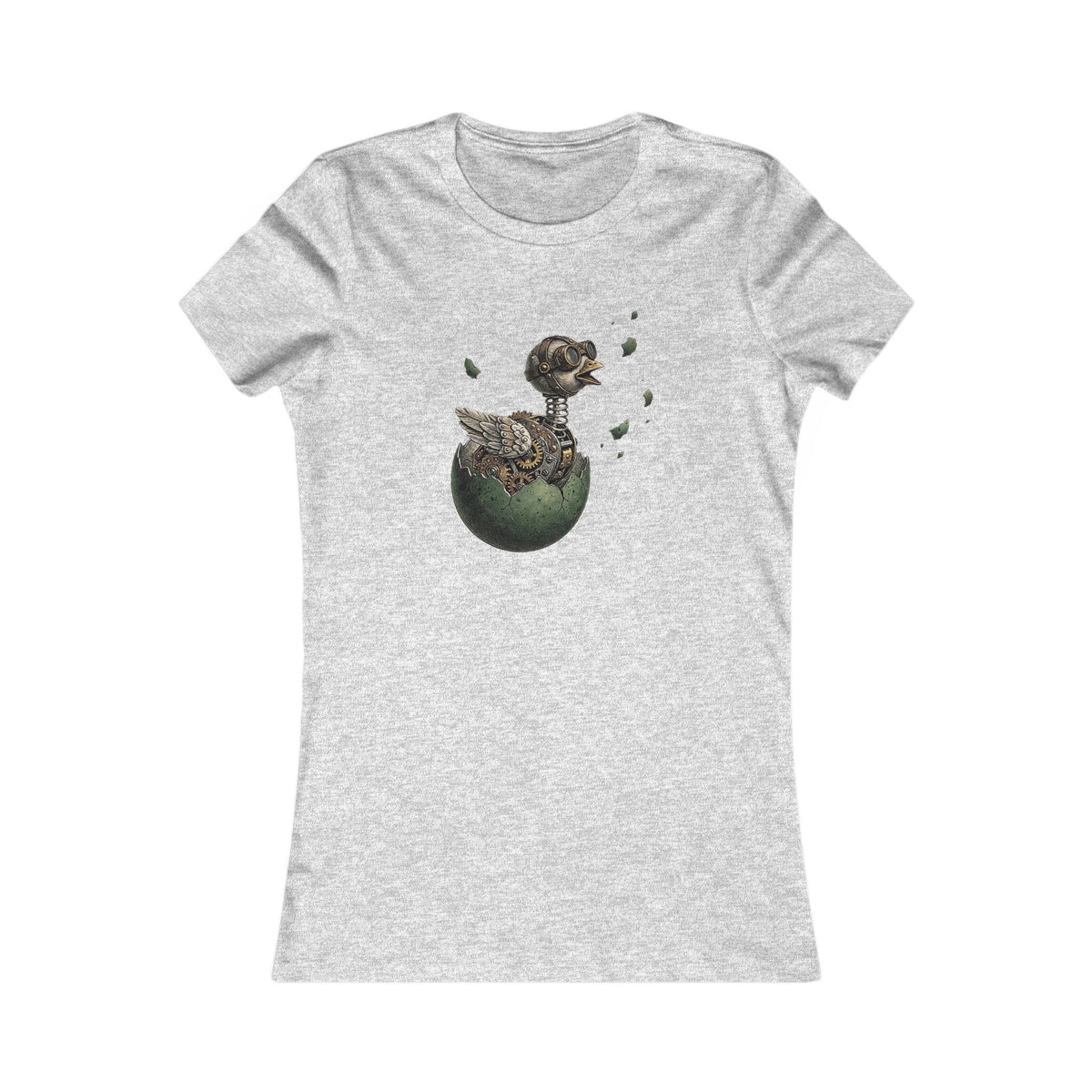 Chauncy The Wonder Duck  Tee | botanical egg, watercolor nature design