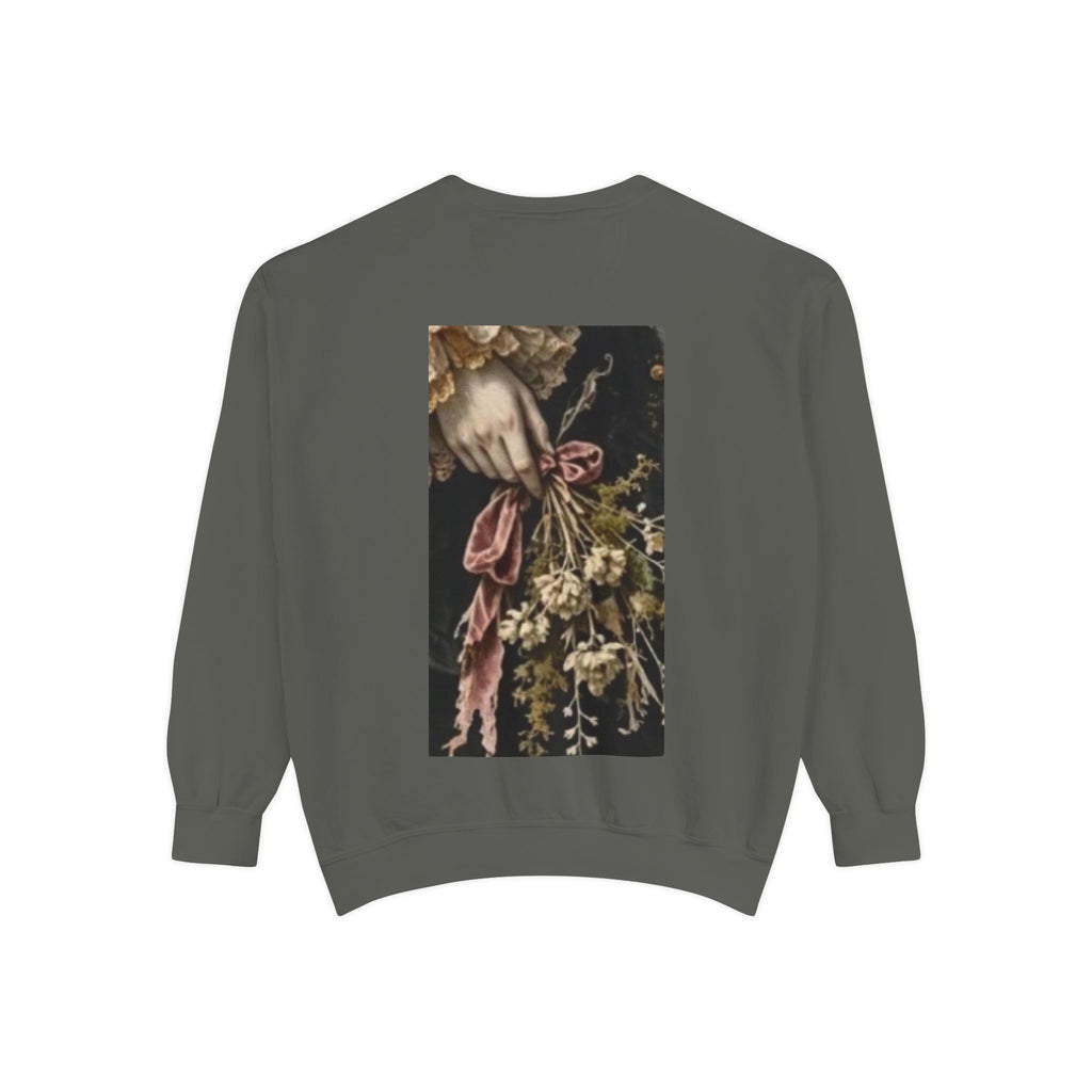 I Gave You Flowers Vintage Botanical Still Life Sweatshirt