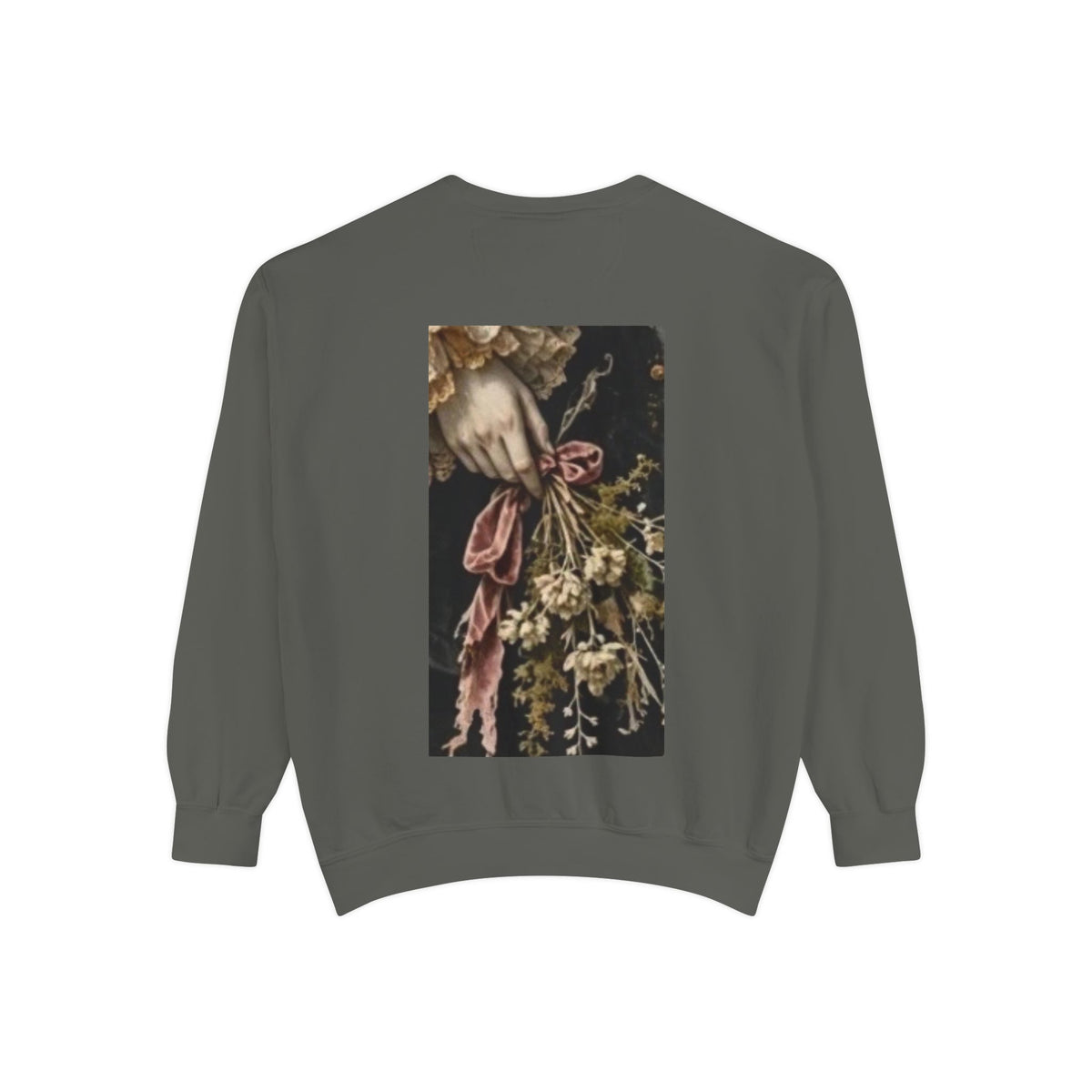 I Gave You Flowers Vintage Botanical Still Life Sweatshirt