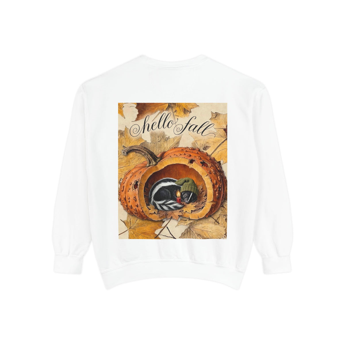 Skunkin Punkin Sweatshirt — Hello Fall Graphic Sweatshirt