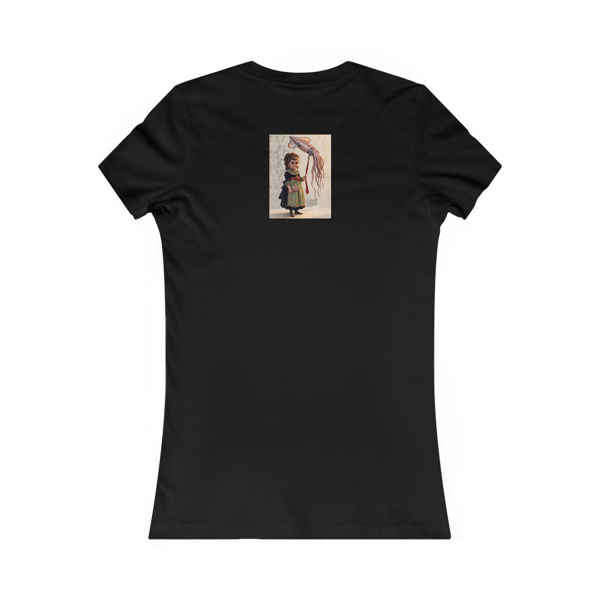 Miss Violet and Her Pet Squid Tee | Vintage Illustration, Cottagecore