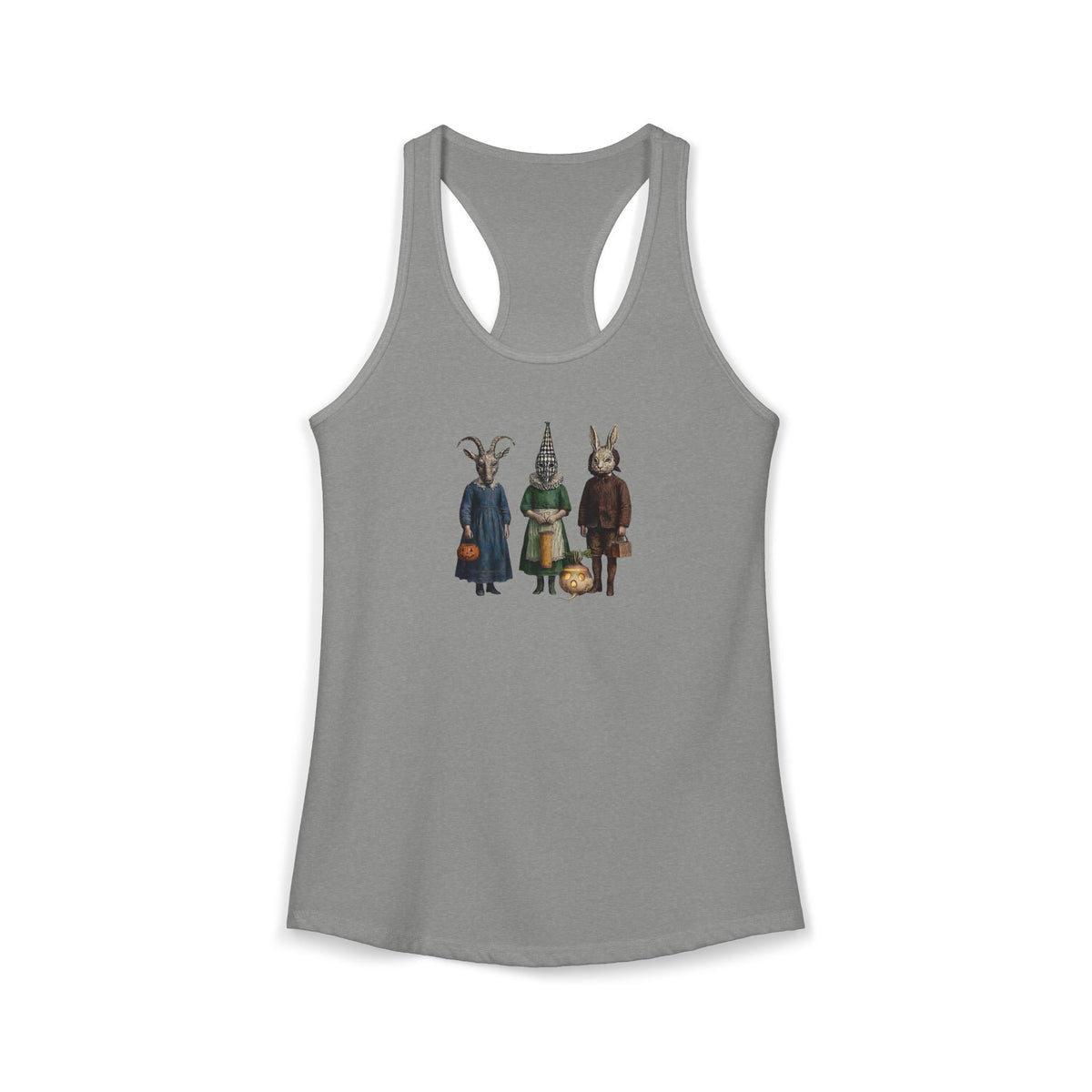Victorian Halloween Masquerade - Women's Ideal Racerback Tank