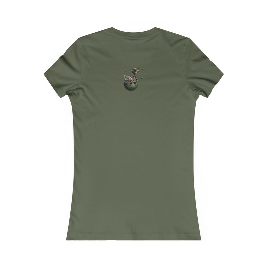 Chauncy The Wonder Duck  Tee | botanical egg, watercolor nature design