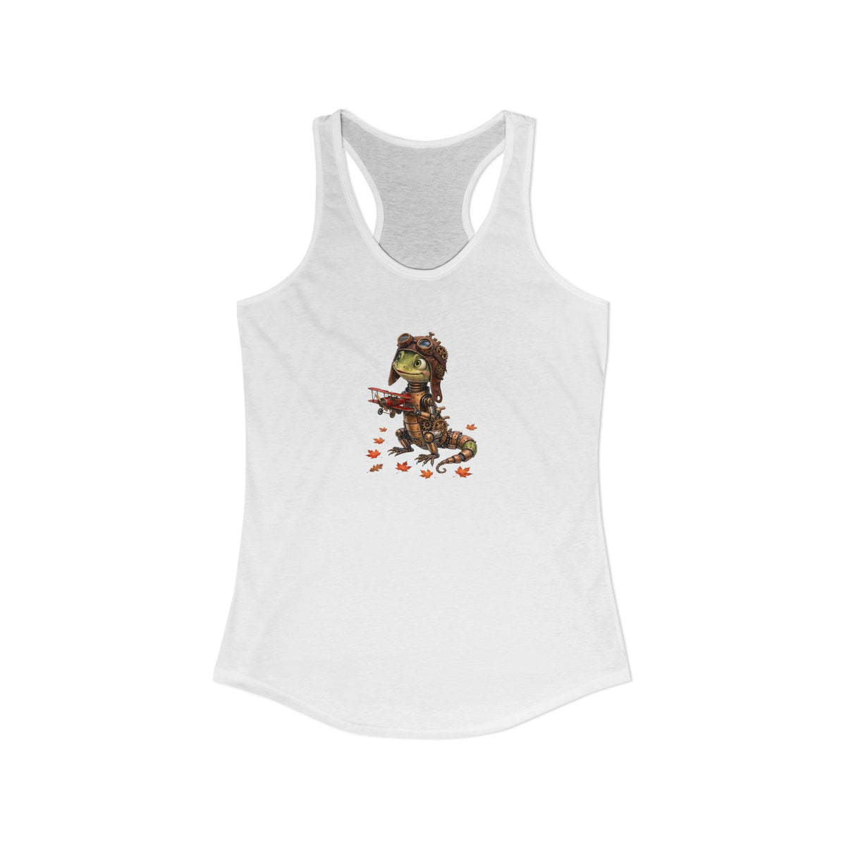 My Little Brother is a LIzard    Women's Ideal Racerback Tank