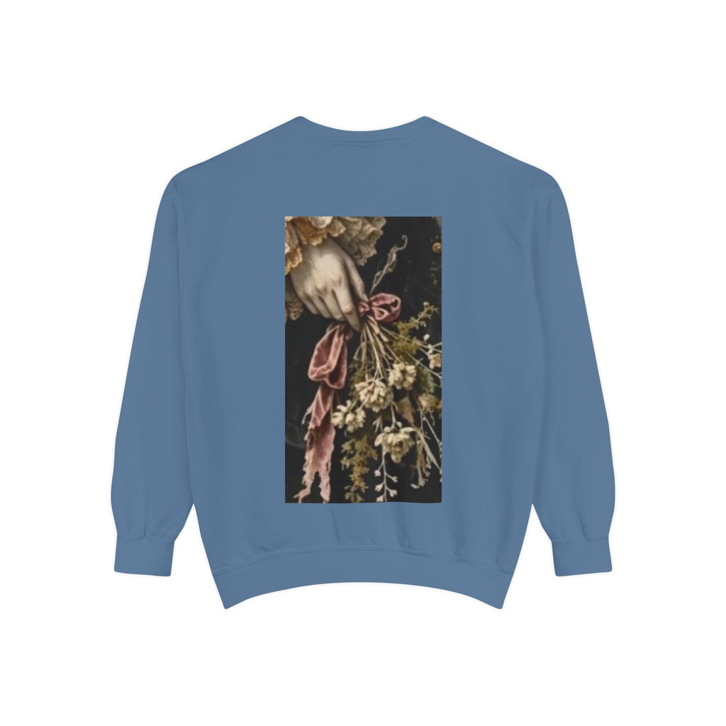 I Gave You Flowers Vintage Botanical Still Life Sweatshirt