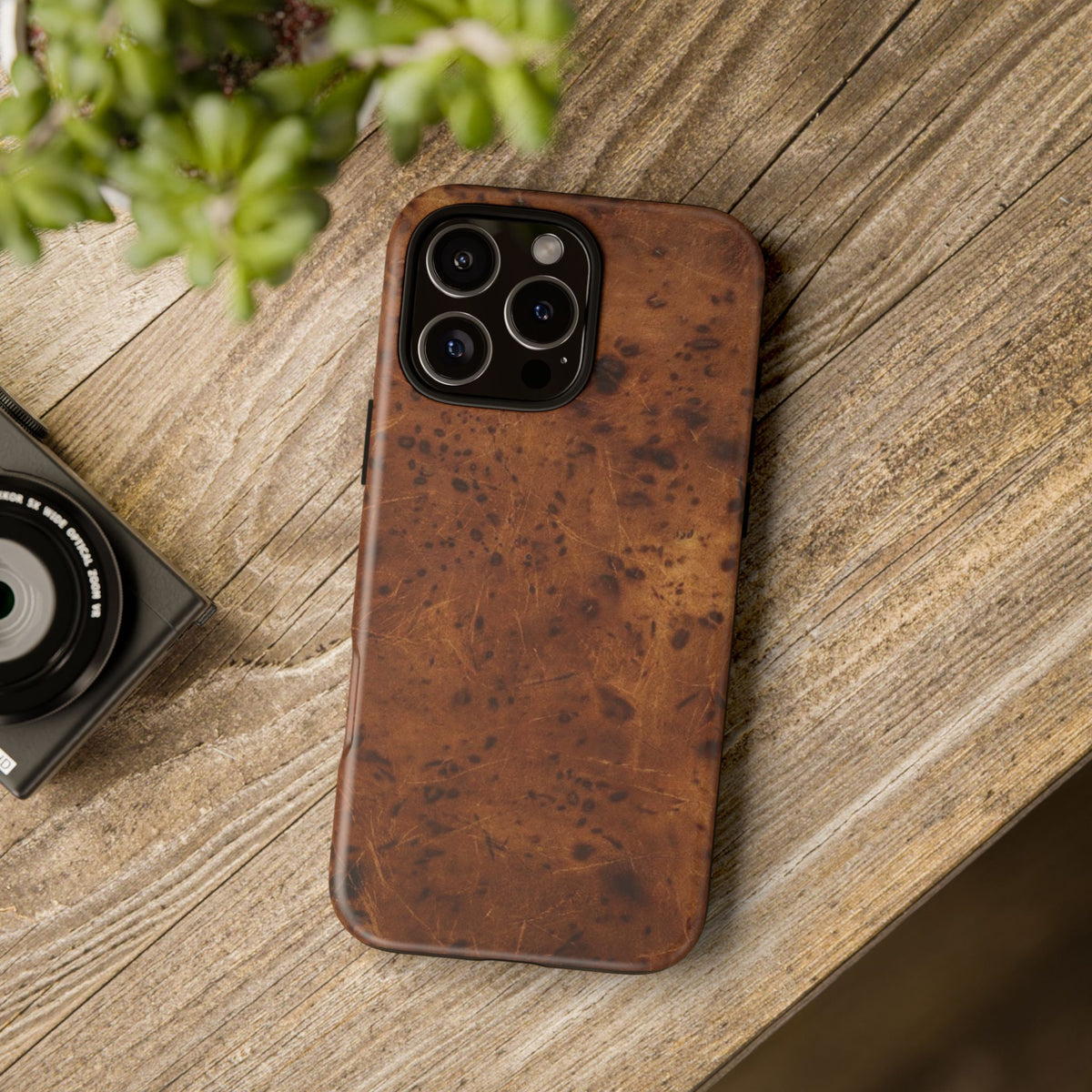 leather texture Tough Cases