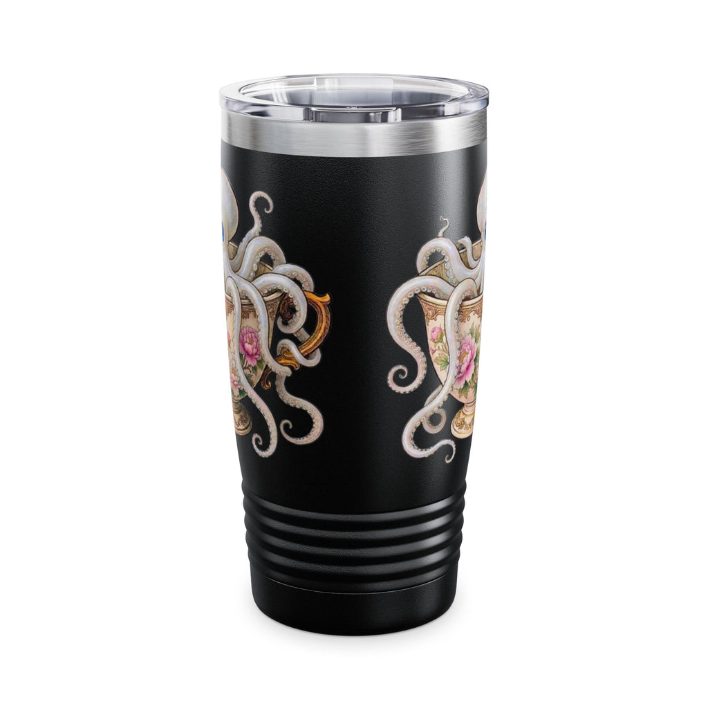 Octopus in Teacup 20oz Insulated Tumbler — Cute Nautical Tea Lover Gift