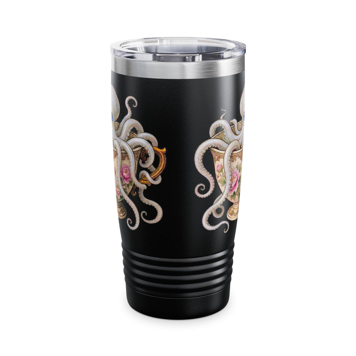 Octopus in Teacup 20oz Insulated Tumbler — Cute Nautical Tea Lover Gift