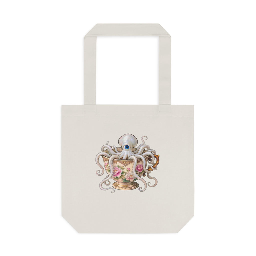 WHAT'S IN THIS TEA?   Tote Bag | Nautical, Vintage Tea Illustration