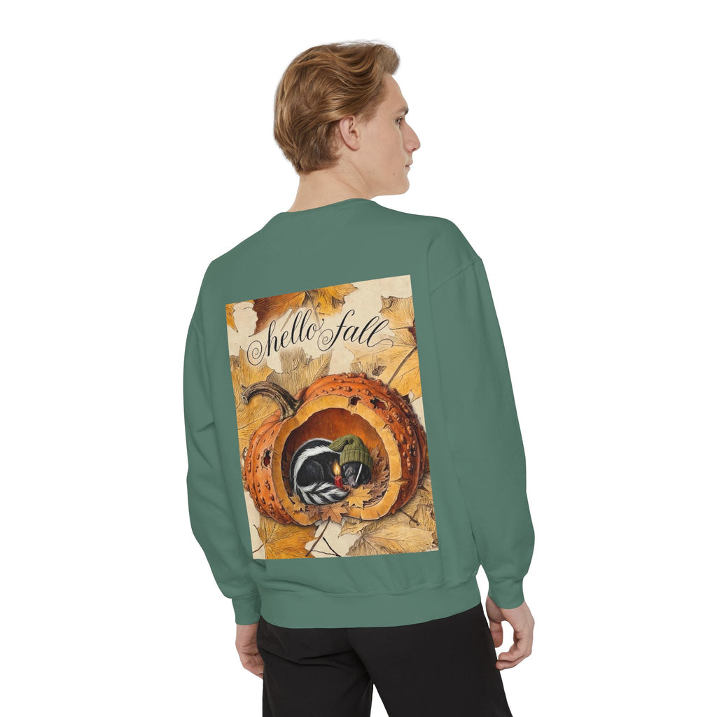 Skunkin Punkin Sweatshirt — Hello Fall Graphic Sweatshirt