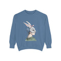 Masquerade Portrait Sweatshirt | Vintage Floral Back Print
