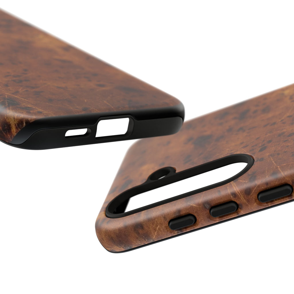 leather texture Tough Cases