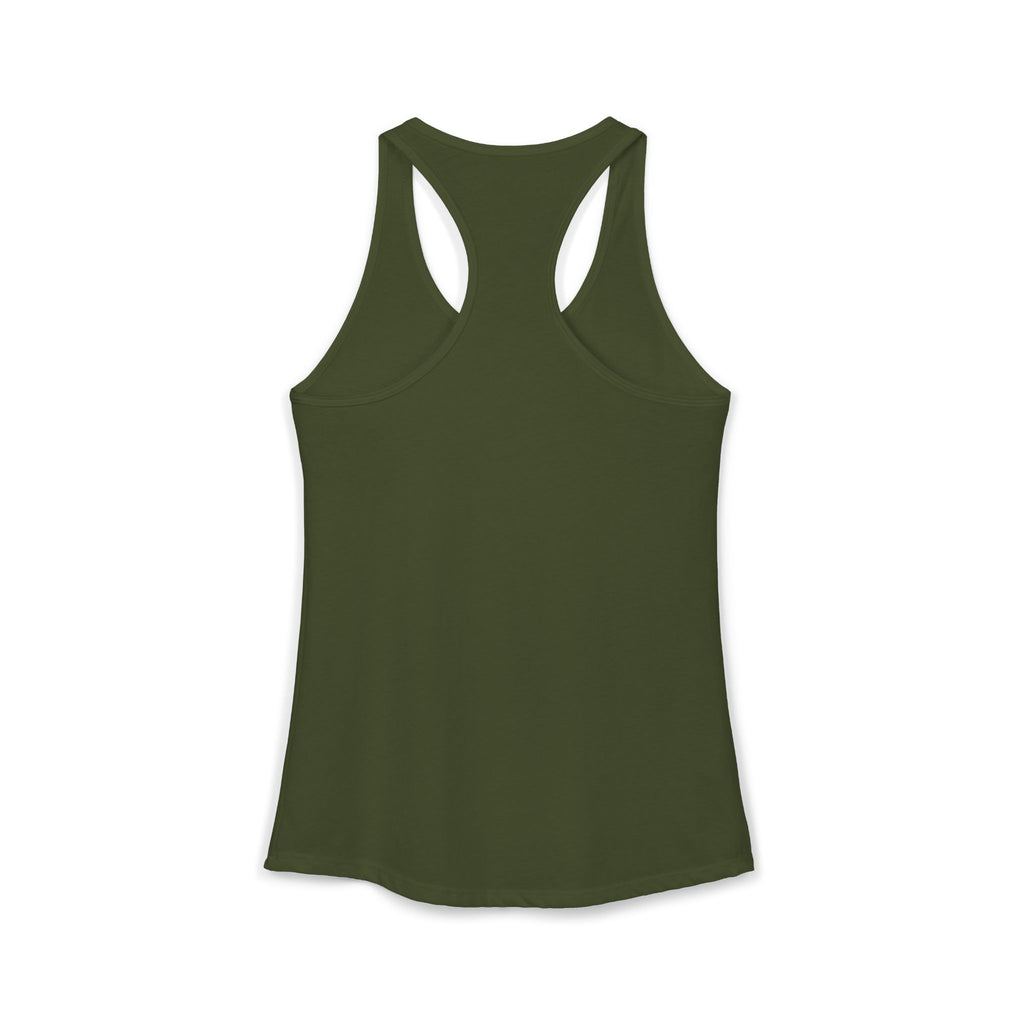 Harvest Scarecrows Cute and Spooky  Women's Ideal Racerback Tank