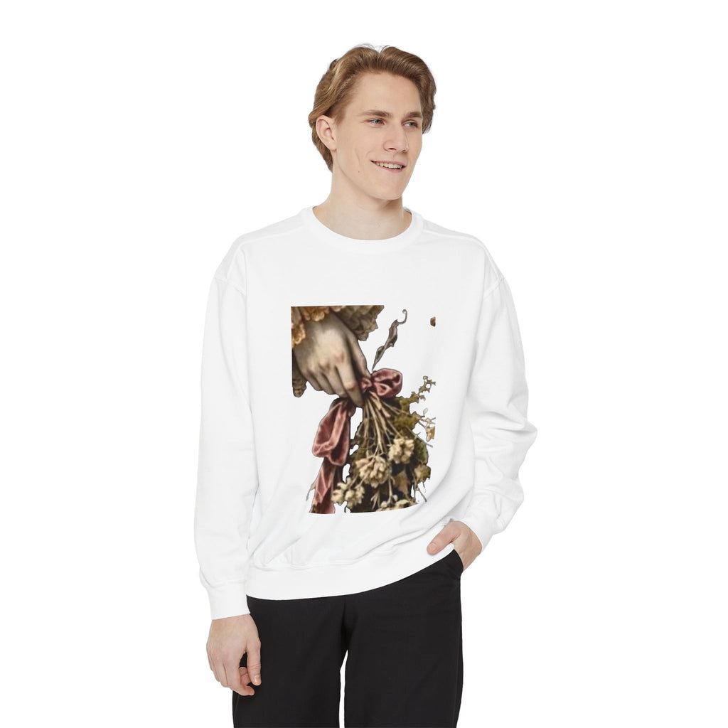 I Gave You Flowers Vintage Botanical Still Life Sweatshirt