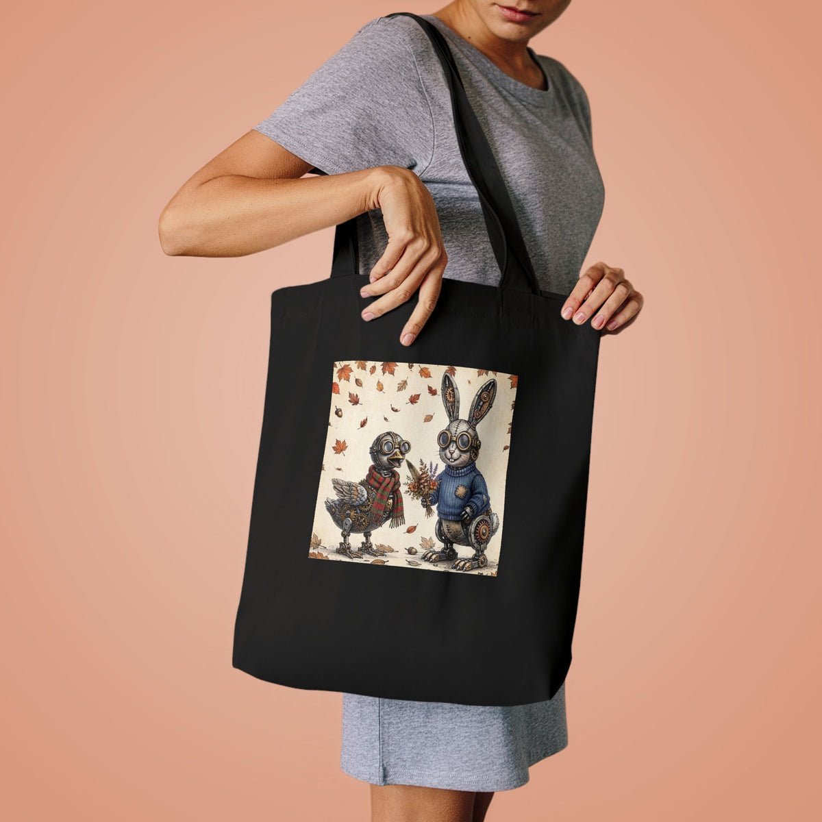 In A World Full of Ordinary... Tote Bag | Vintage Illustration, Fall Leaves