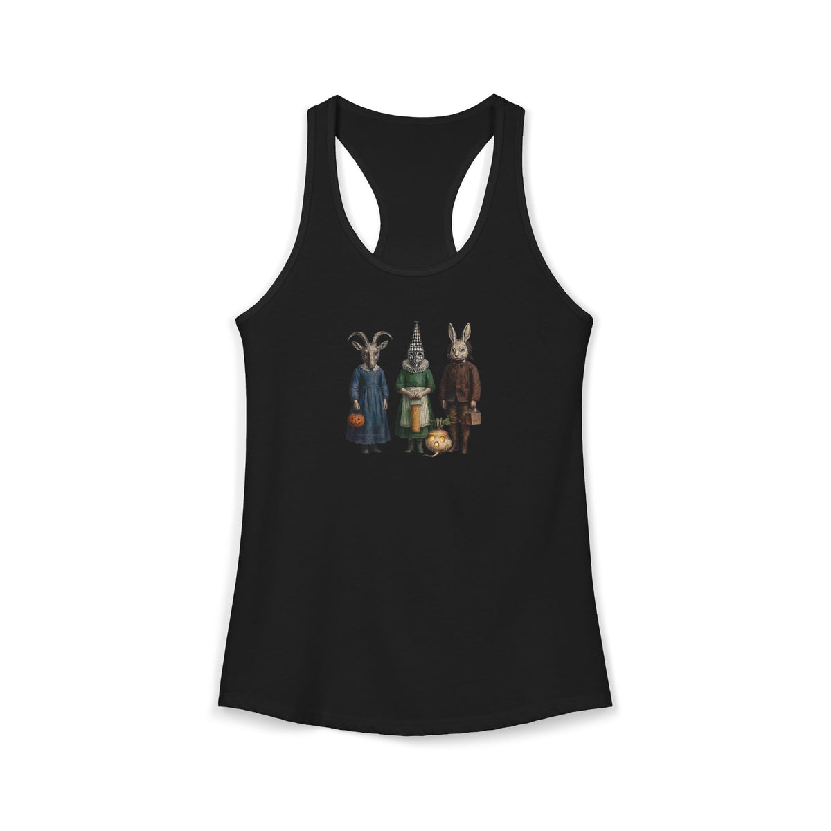 Victorian Halloween Masquerade - Women's Ideal Racerback Tank