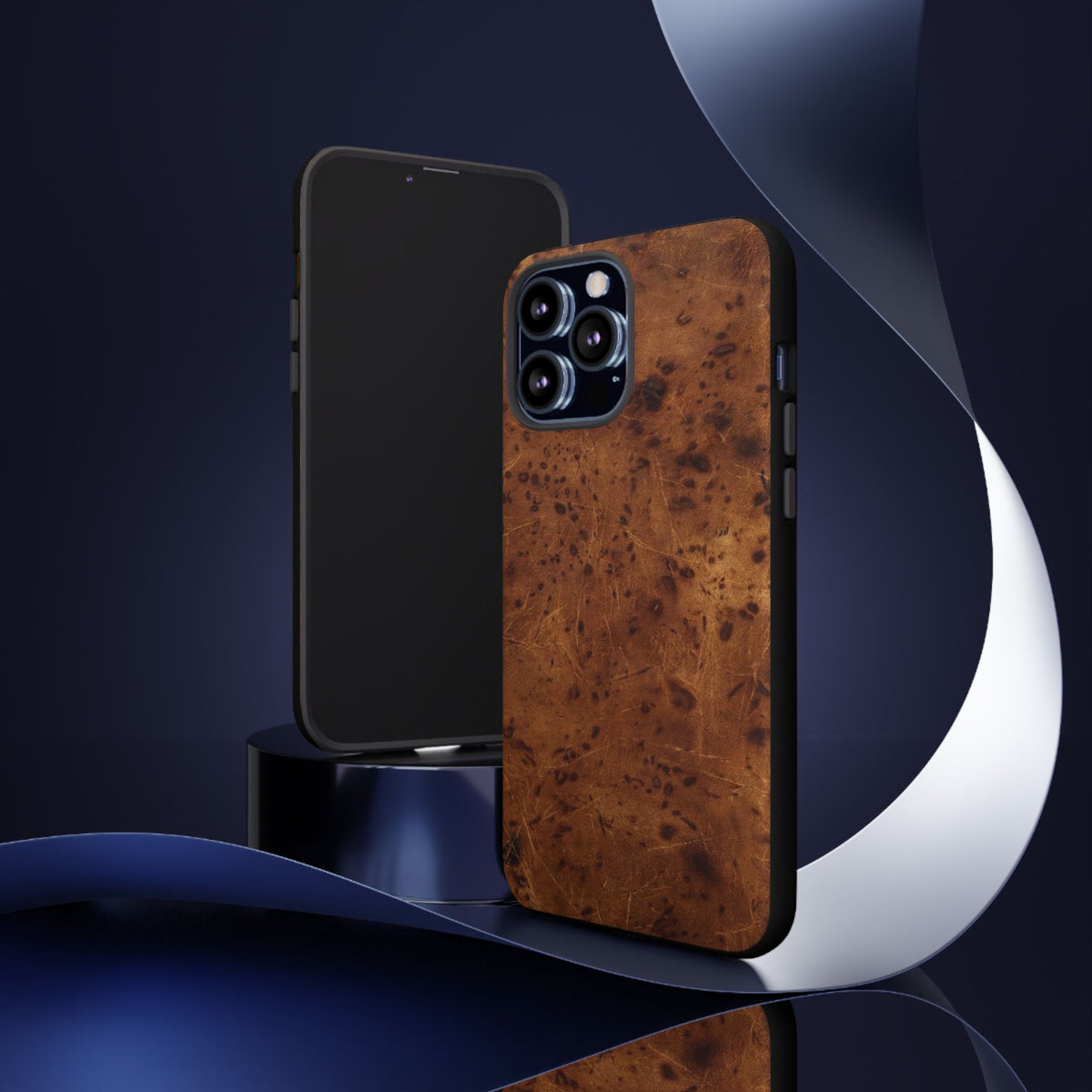 leather texture Tough Cases