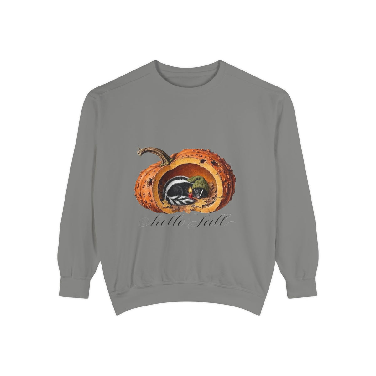Skunkin Punkin Sweatshirt — Hello Fall Graphic Sweatshirt