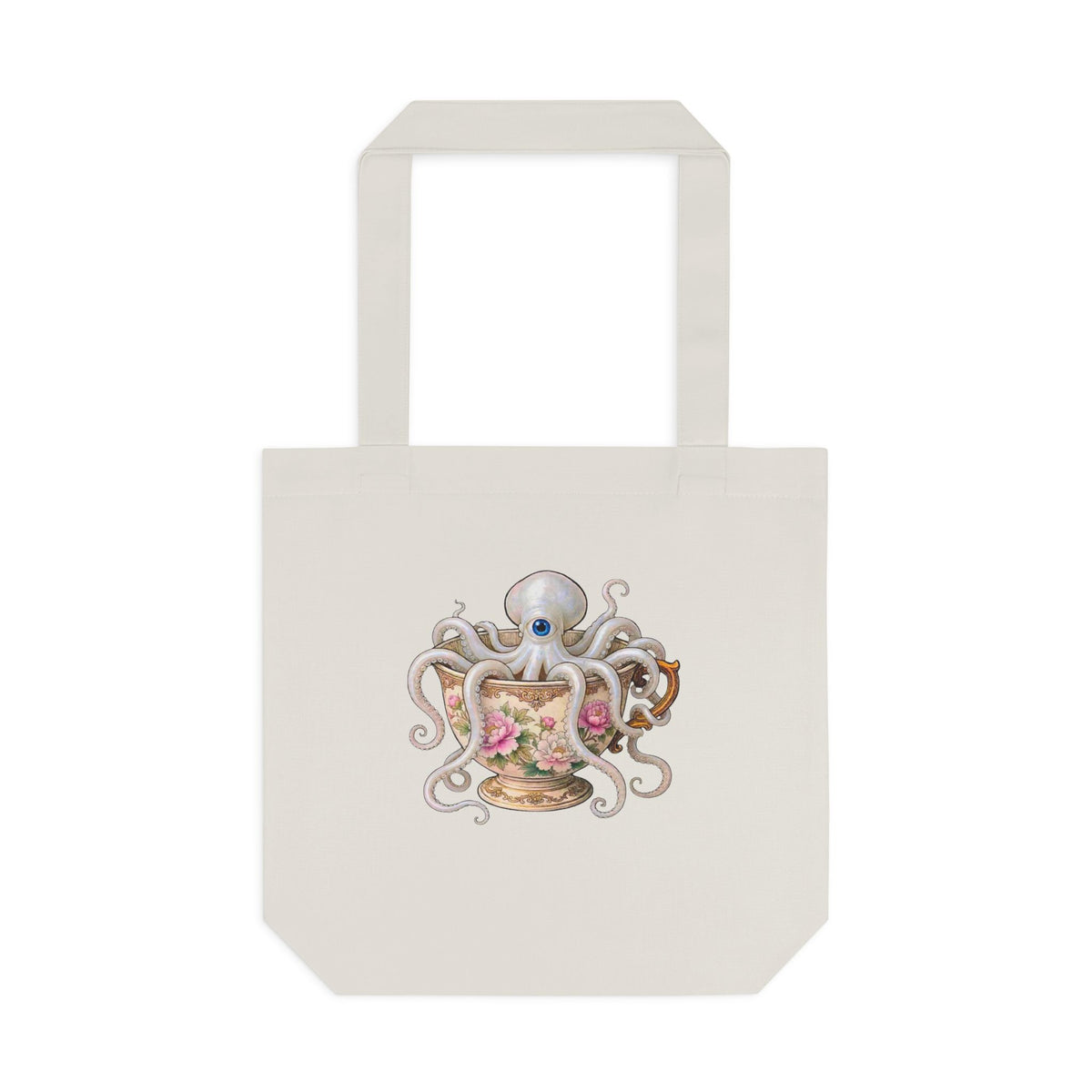 WHAT'S IN THIS TEA?   Tote Bag | Nautical, Vintage Tea Illustration