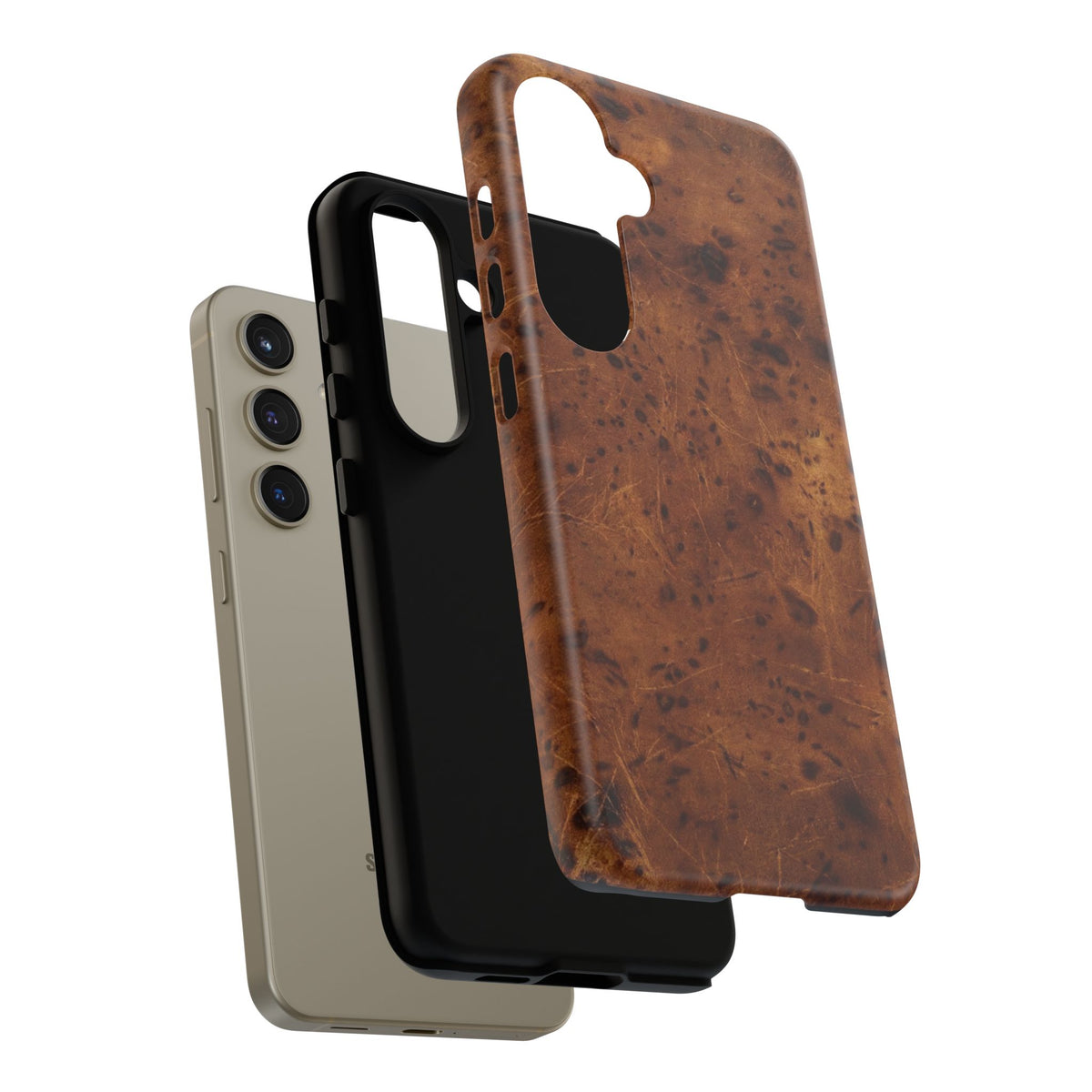 leather texture Tough Cases