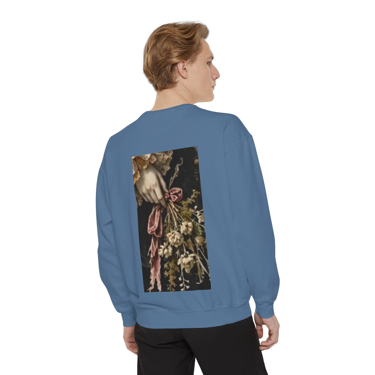 I Gave You Flowers Vintage Botanical Still Life Sweatshirt