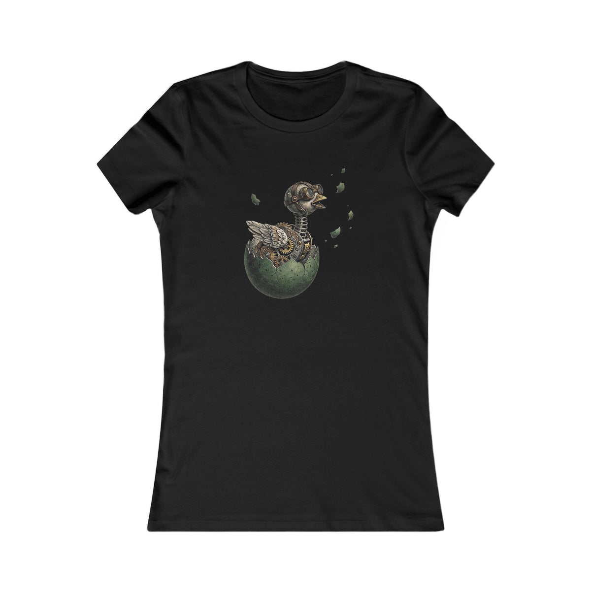 Chauncy The Wonder Duck  Tee | botanical egg, watercolor nature design