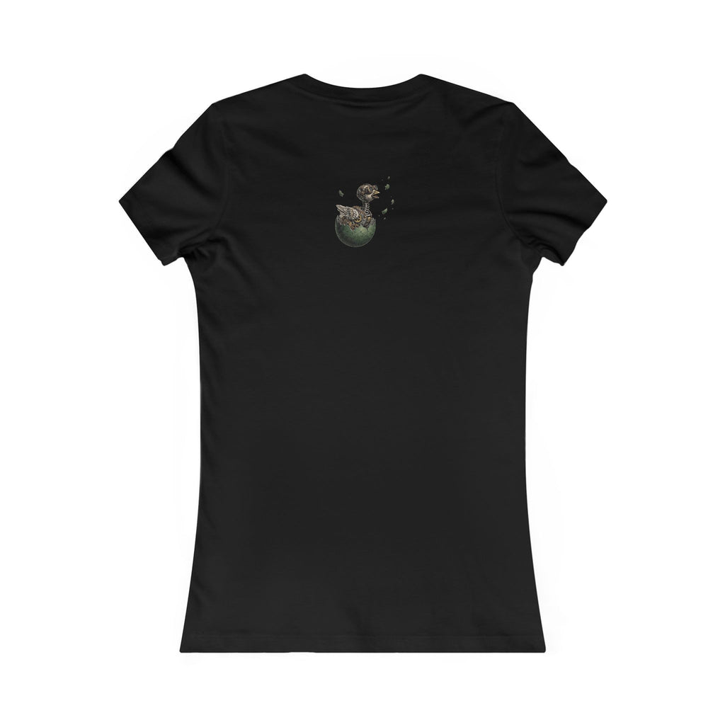 Chauncy The Wonder Duck  Tee | botanical egg, watercolor nature design