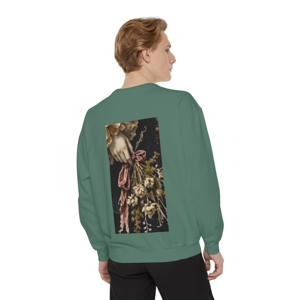 I Gave You Flowers Vintage Botanical Still Life Sweatshirt