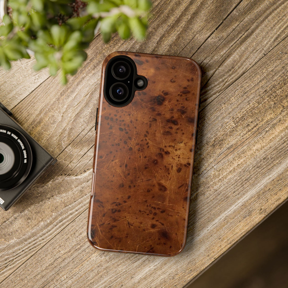 leather texture Tough Cases