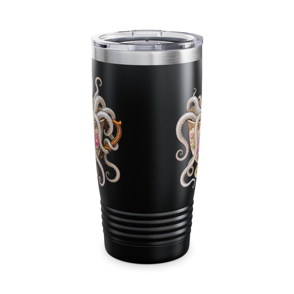Octopus in Teacup 20oz Insulated Tumbler — Cute Nautical Tea Lover Gift