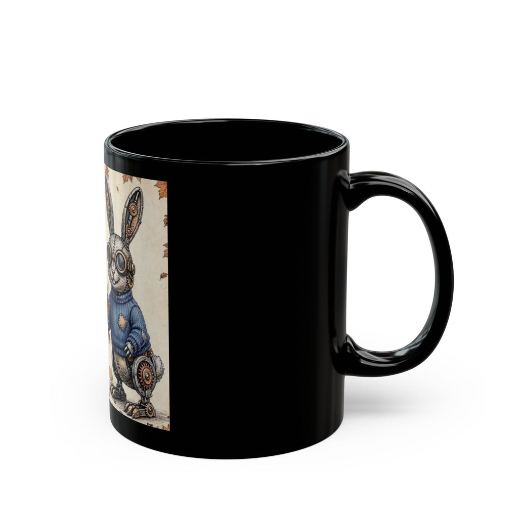 In A World of Ordinary...  Autumn Illustration Mug | Black Ceramic Mug