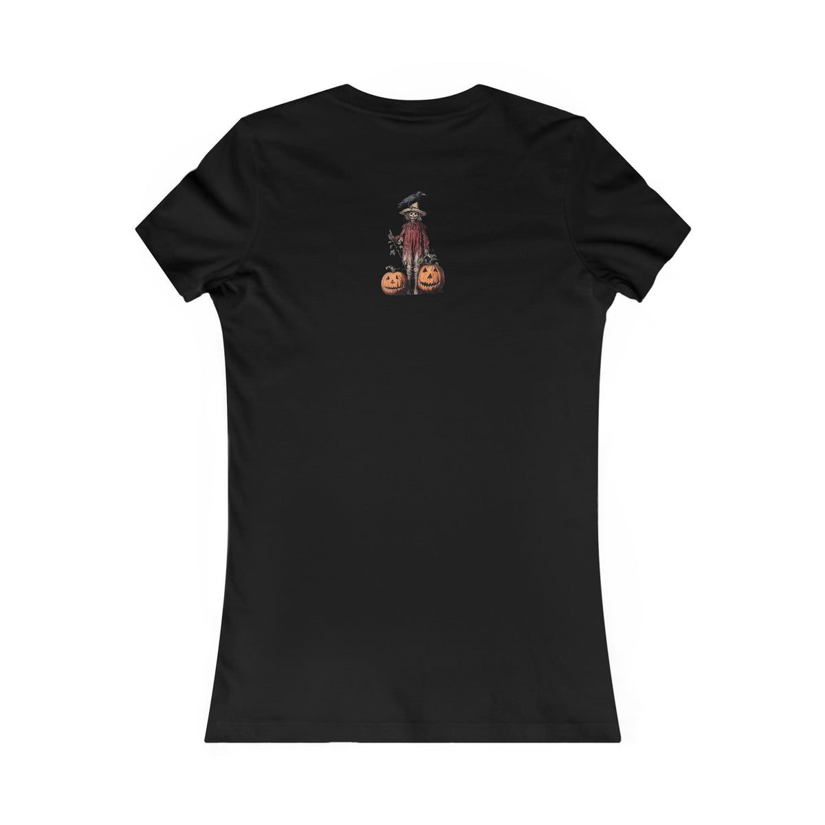 Harvest Scarecrows Cute and Spooky Women's Favorite Tee