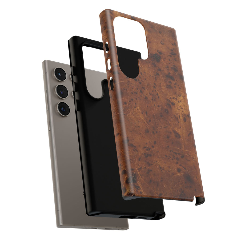 leather texture Tough Cases