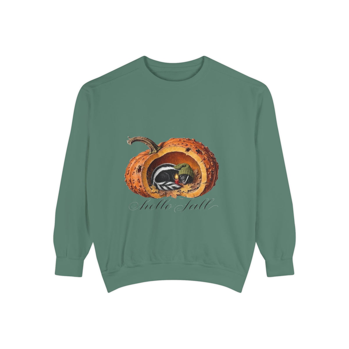 Skunkin Punkin Sweatshirt — Hello Fall Graphic Sweatshirt