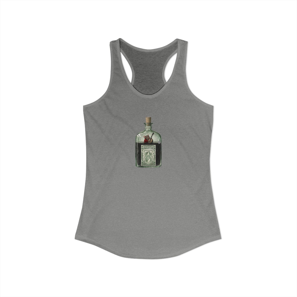 Musical Mouse in Absinthe  Women's Ideal Racerback Tank