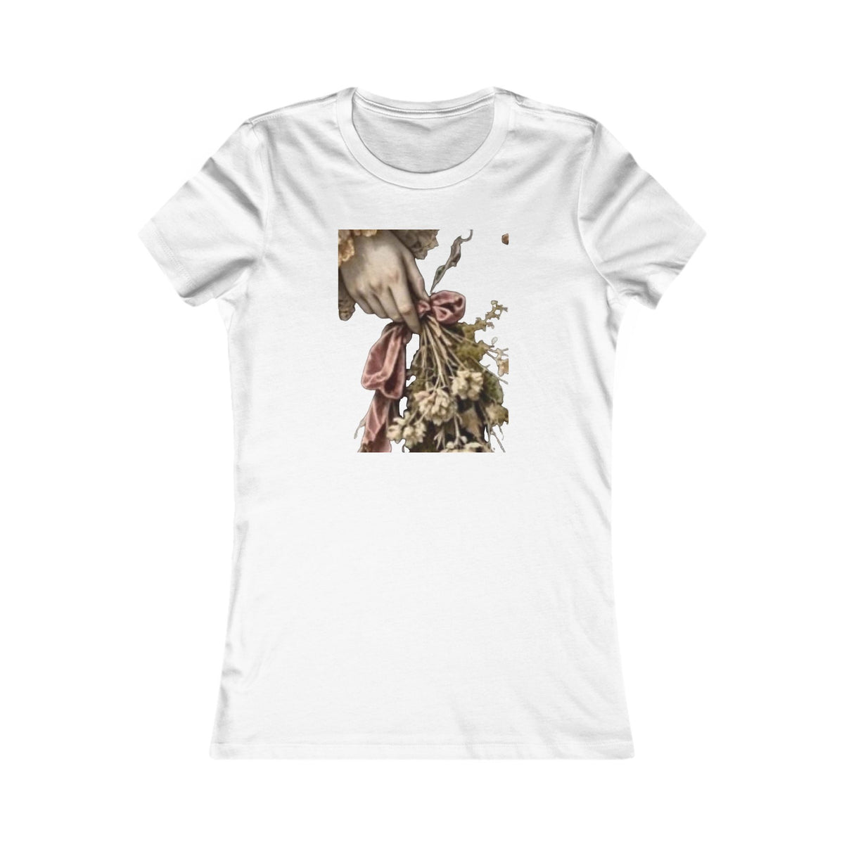 I Brought You Flowers Tee — Vintage Bouquet Graphic T-Shirt
