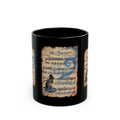 The Solitary Minstrel    Mug | Black Ceramic Coffee Cup