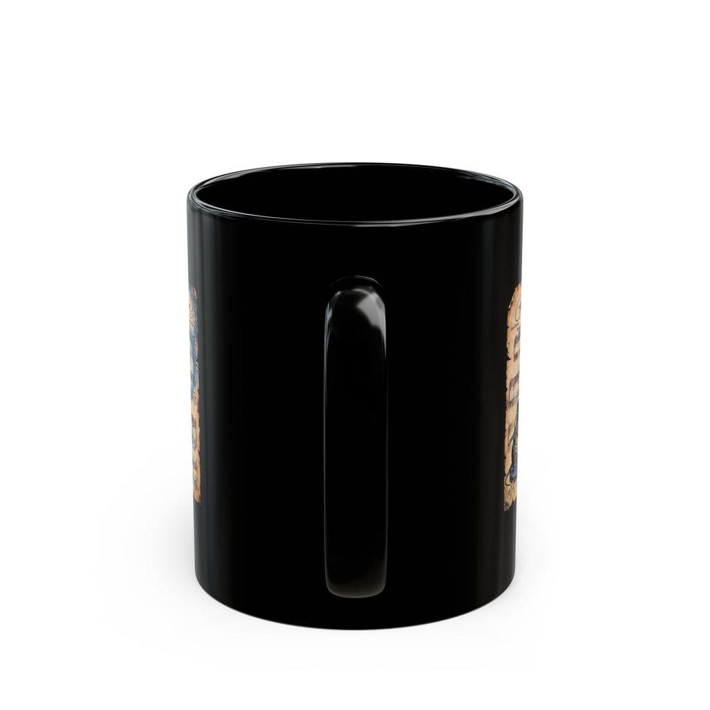 The Solitary Minstrel    Mug | Black Ceramic Coffee Cup