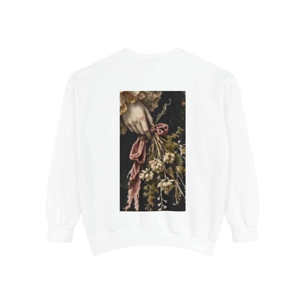 I Gave You Flowers Vintage Botanical Still Life Sweatshirt
