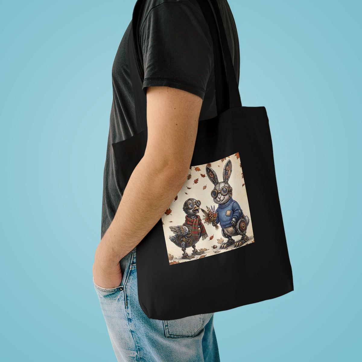 In A World Full of Ordinary... Tote Bag | Vintage Illustration, Fall Leaves
