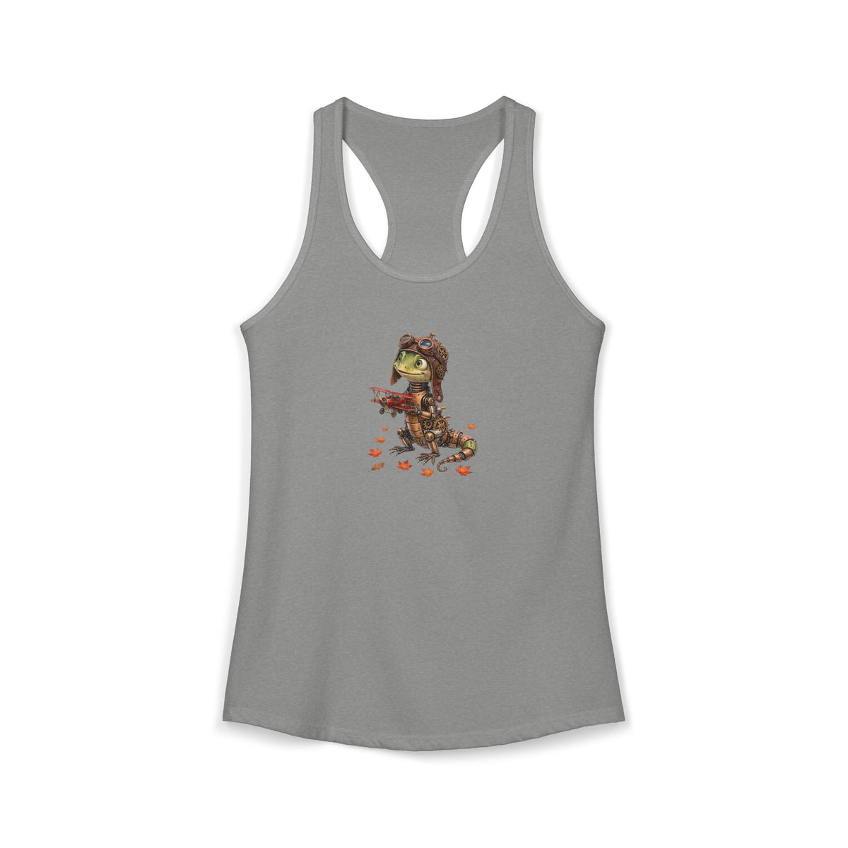 My Little Brother is a LIzard    Women's Ideal Racerback Tank