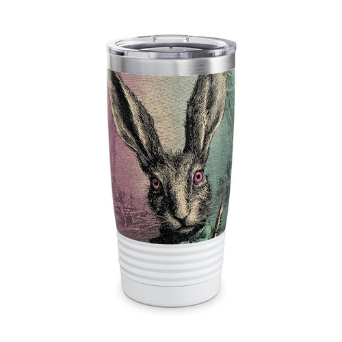 ASK THE RABBIT Tumbler | 20oz Stainless Travel Cup