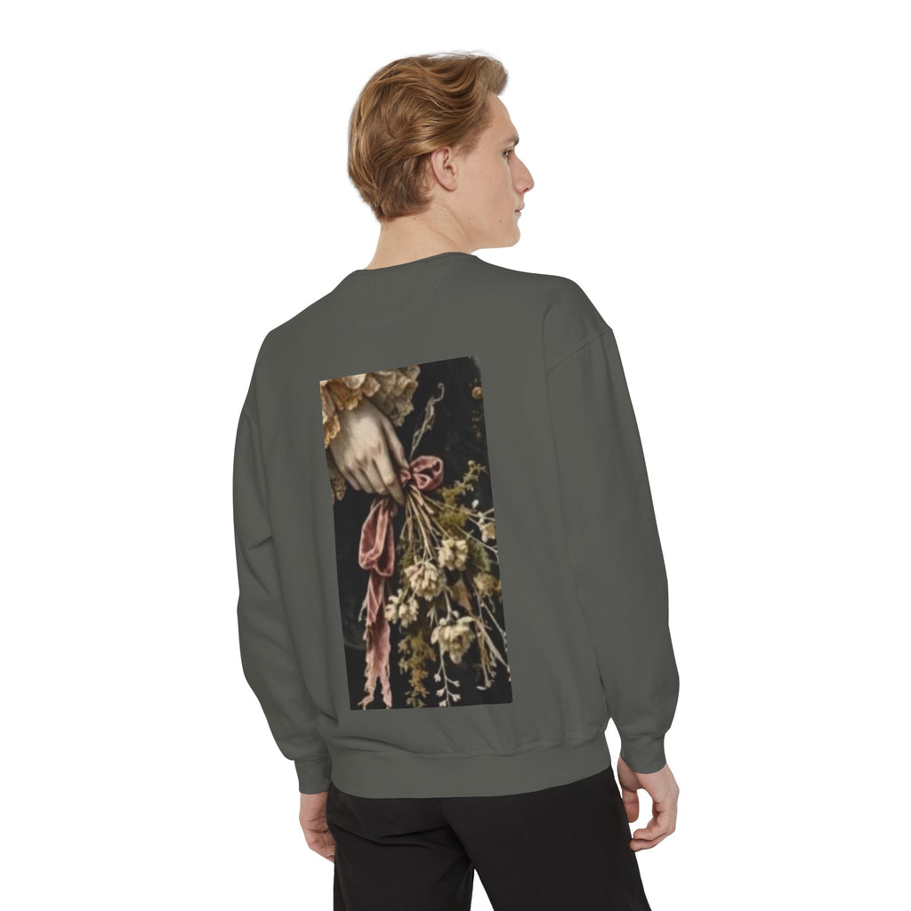 I Gave You Flowers Vintage Botanical Still Life Sweatshirt