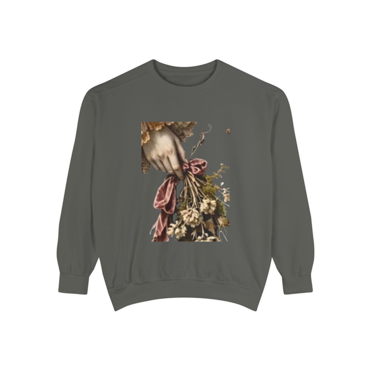 I Gave You Flowers Vintage Botanical Still Life Sweatshirt