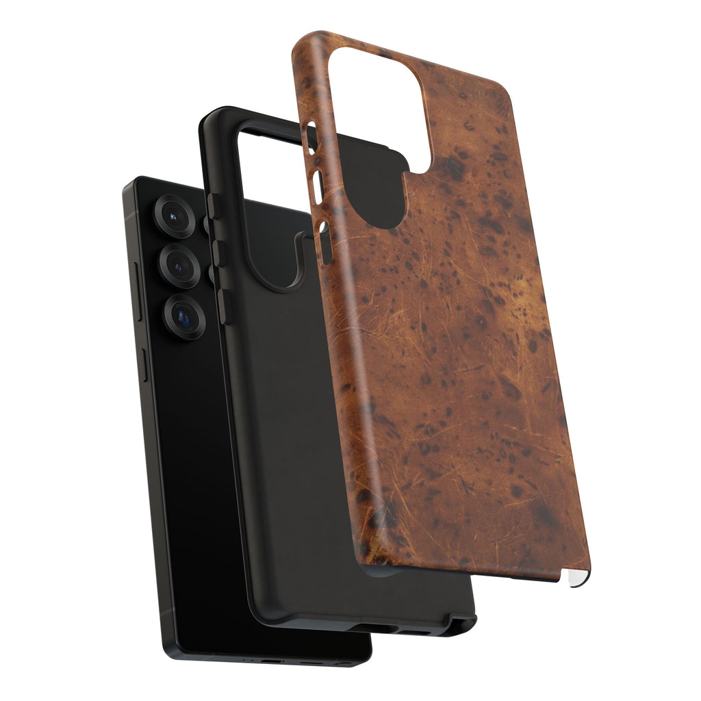 leather texture Tough Cases
